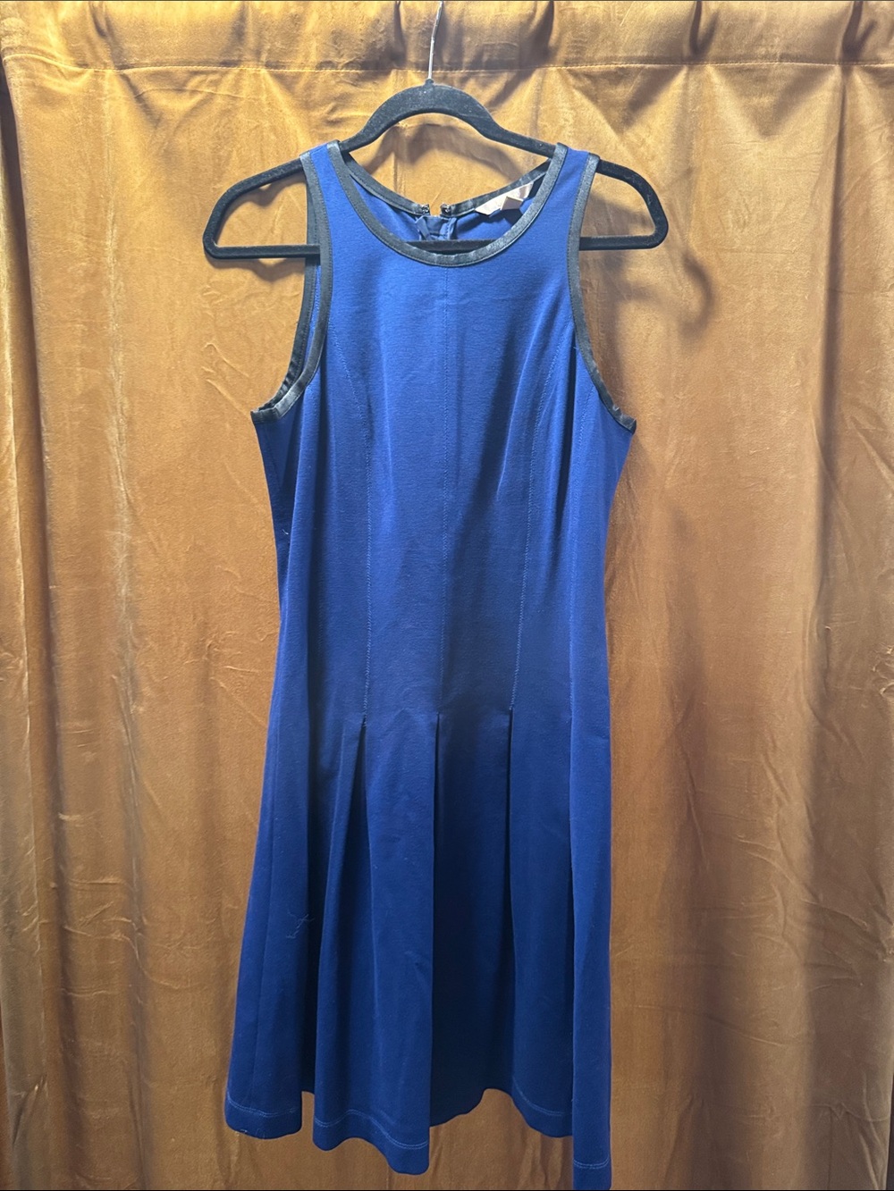 Banana Republic Royal Blue Sleeveless A-Line Dress